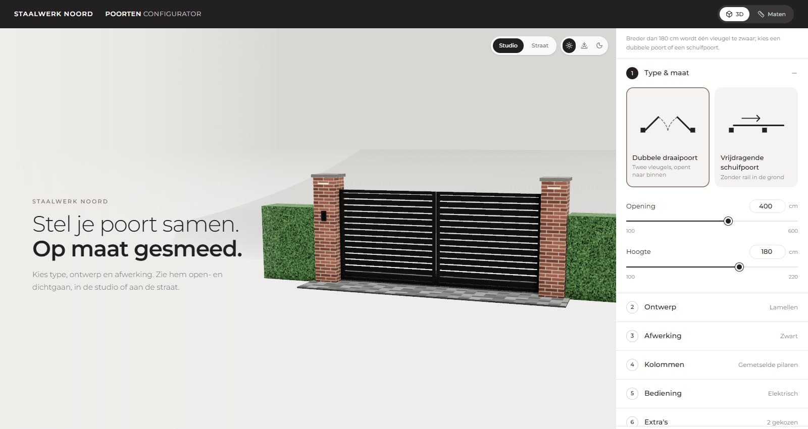 Probeer de poortconfigurator